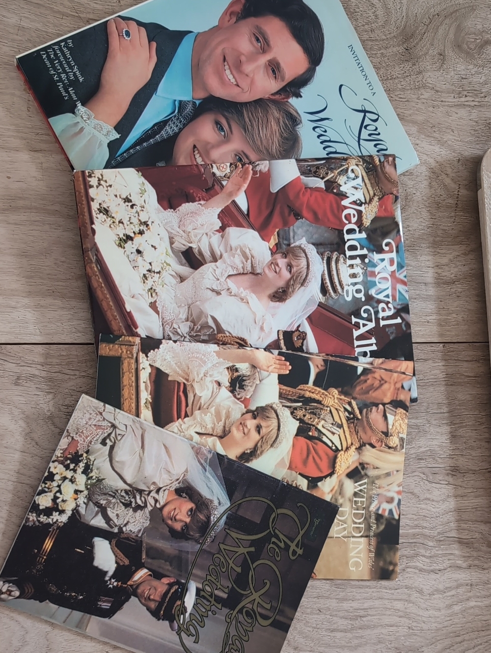The Royal Wedding Books - Charles & Diana